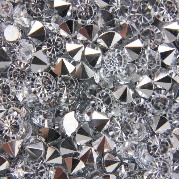 NEW Sparkling Bling Swarovski Crystal Rhinestone Stainless Pet Placemat … - Picture 4 of 14